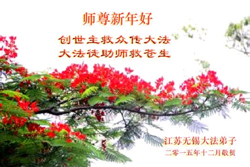 Image for article Falun Dafa-Praktizierende in der Provinz Jiangsu wünschen dem verehrten Meister respektvoll ein frohes neues Jahr (20 Grüße)