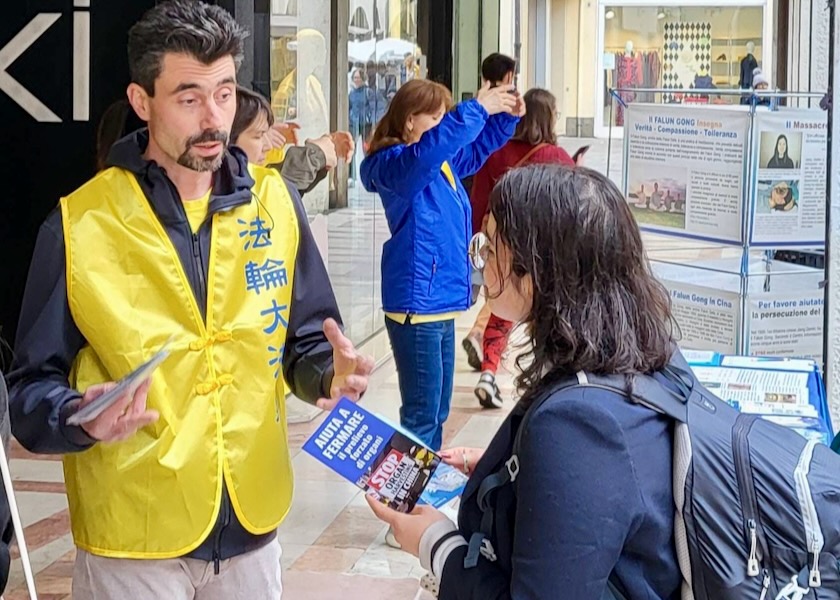 Image for article Italien: Aktionen zum Gedenken an friedlichen Protest vom 25. April in verschiedenen Teilen des Landes (Teil I)