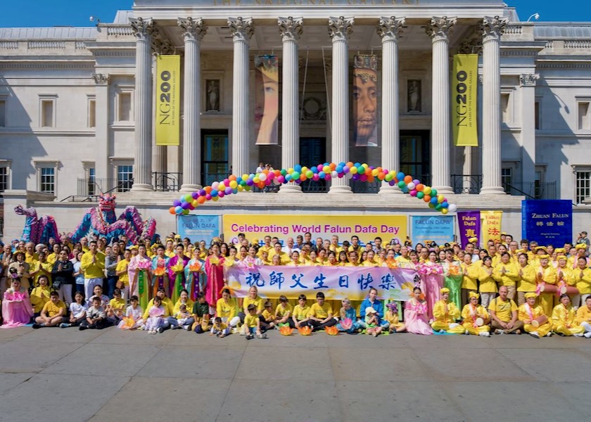 Image for article Großbritannien: Große Parade und Aktionen in London zum Welt-Falun-Dafa-Tag