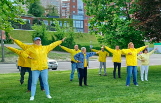 Image for article Welt-Falun-Dafa-Tag in der Ukraine: „Die Praktizierenden strahlen Ruhe und Frieden aus“