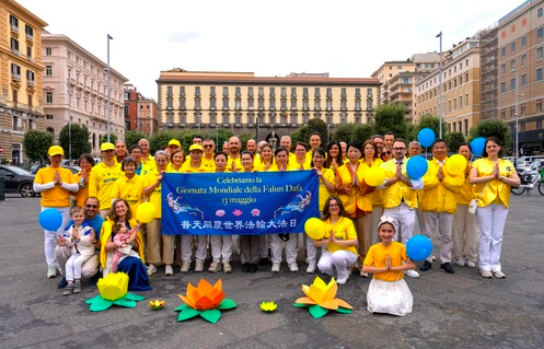 Image for article Italien: Würdenträger loben Falun Dafa während der Feierlichkeiten zum Welt-Falun-Dafa-Tag in Neapel