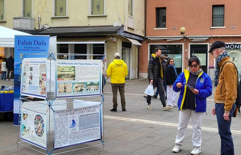 Image for article Italien: Aktionen zum Gedenken an friedlichen Protest vom 25. April in verschiedenen Teilen des Landes (Teil II)