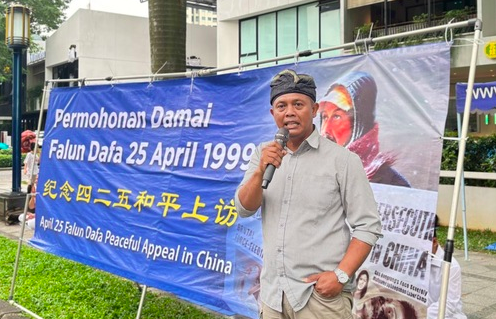 Image for article Indonesien: „Von bewundernswerter Friedlichkeit“ – Kundgebung vor chinesischer Botschaft in Jakarta gedenkt des „25. Aprils“