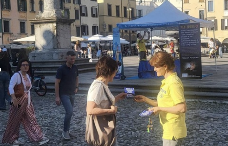 Image for article Italien: Einwohner in Udine entsetzt über die Gräueltaten in China