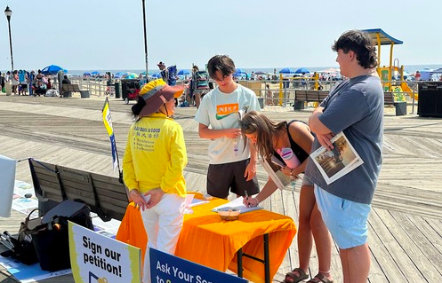 Image for article New Jersey: Falun Dafa an beliebten Urlaubsorten vorgestellt