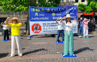Image for article Paris: „Das ist grauenhaft und muss aufhören“ – Infotage über die Verfolgung erhalten öffentliche Unterstützung