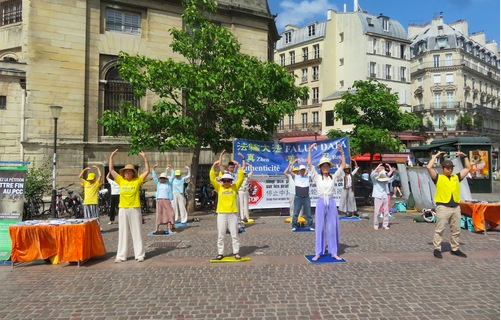 Image for article Frankreich: Zwei Veranstaltungen machen auf die Verfolgung von Falun-Dafa-Praktizierenden durch Chinas Regime aufmerksam