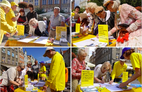 Image for article Polen: Falun Dafa auf Dominikanermarkt in Danzig kennenlernen