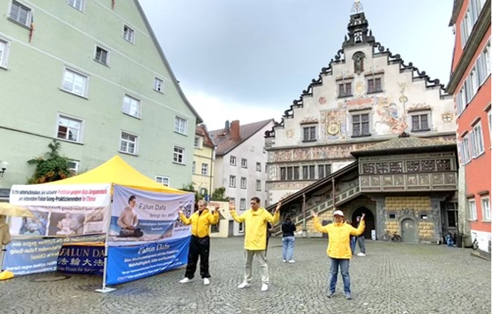 Image for article Lindau: Klare Worte gegen die Verfolgung von Falun Dafa