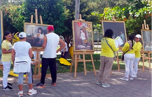 Image for article Kolumbien: Aktionen zur Beendigung der jahrzehntelangen Verfolgung von Falun Dafa