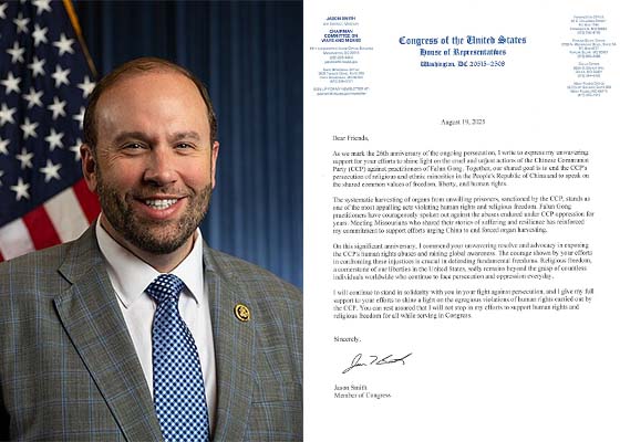 Image for article Missouri: US-Abgeordneter sichert Falun-Gong-Praktizierenden seine „uneingeschränkte Unterstützung“ zu