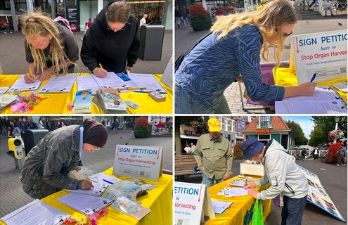 Image for article Niederlande: „Wir wollen helfen, diese Verfolgung zu beenden!“ – Unterstützung vonseiten der Passanten in Zaandam