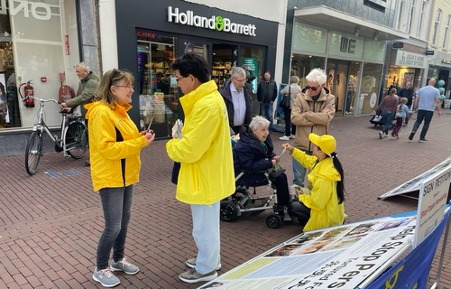 Image for article Im Süden der Niederlande wird gefordert: „China muss den mörderischen Organraub beenden!“