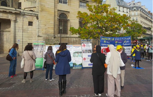Image for article Frankreich: Veranstaltungen machen auf Falun Dafa und dessen Werte aufmerksam