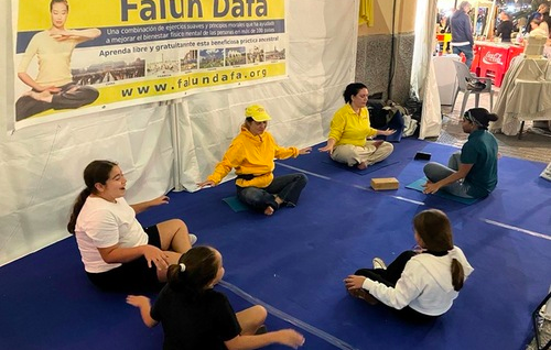 Image for article Mallorca: Einwohner und Touristen von Falun Dafas wohltuenden Übungen zu Tränen gerührt