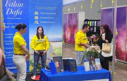 Image for article Australien: Falun Dafa auf dem Mind-Body-Spirit Festival in Melbourne präsentiert