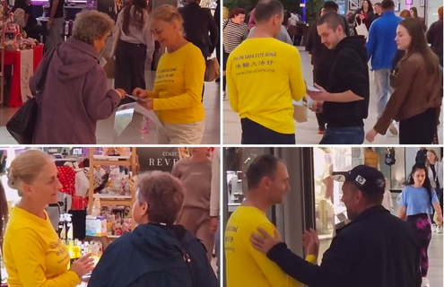 Image for article Bei Veranstaltungen in Rumänien: Öffentlichkeit verurteilt die Verfolgung von Falun Dafa