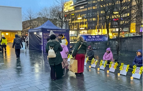 Image for article Helsinki am 10. Dezember: Kerzenlichtmahnwache und die Forderung nach einem Ende der Verfolgung