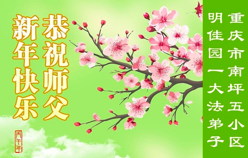 Image for article Falun-Dafa-Praktizierende in der Stadt Chongqing wünschen dem verehrten Meister ein frohes chinesisches neues Jahr (109 Grüße)
