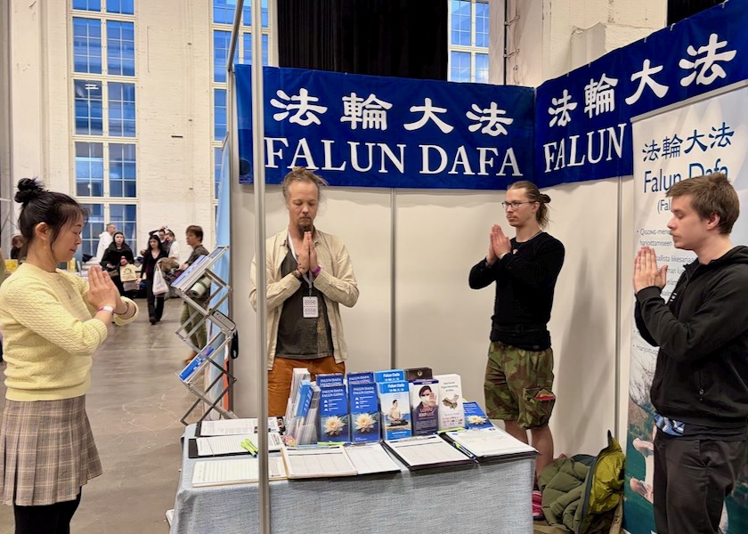 Image for article Falun Dafa fasziniert auf Yoga-Festival Helsinki