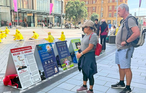 Image for article Neuseeland: Falun Dafa berührt die Menschen von Auckland