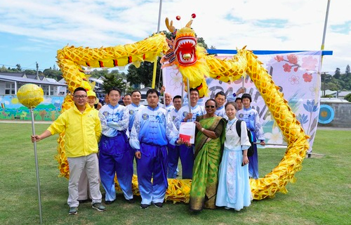 Image for article Neuseeland: Falun Dafa beim Asiatisch-Pazifischen Festival in Whanganui präsentiert