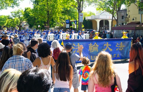 Image for article Kalifornien: Falun Dafas Grundwerte bei Picnic-Day-Parade sehr geschätzt