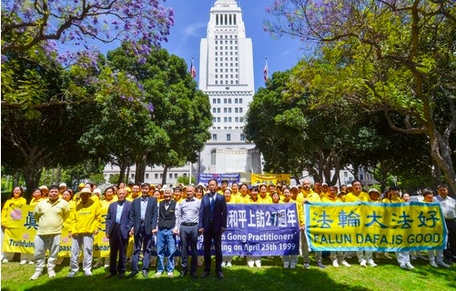 Image for article „Das Gewissen lässt sich nicht auslöschen“ – Kundgebung in Los Angeles erinnert an „25. April“