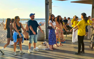 Image for article Israel: Praktizierende feiern den Welt-Falun-Dafa-Tag an der Promenade von Tel Aviv