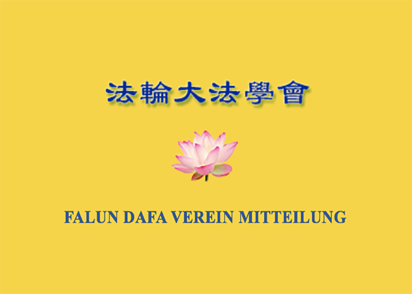 Image for article Mitteilung