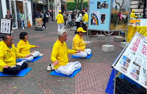 Image for article Niederlande: Große Unterstützung für Falun Dafa in Haarlem
