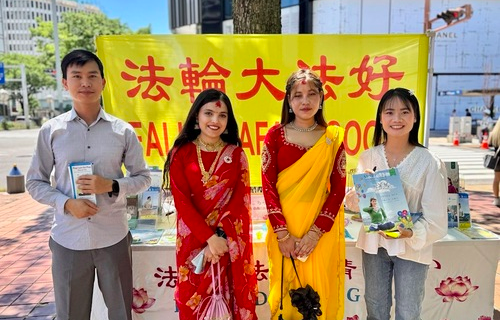 Image for article Japan: Informationstag im Stadtzentrum von Nagoya – Passanten erfahren von Falun Dafas positiver Wirkung