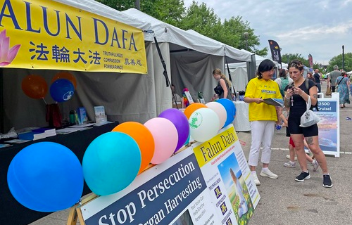 Image for article Ohio: Unterstützung auf Kunstfestival für Senatsresolution gegen den Organraub