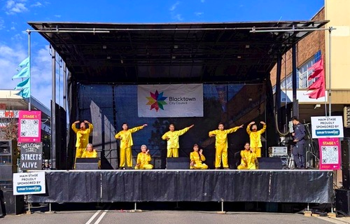 Image for article Australier entdecken Falun Dafa auf Gemeindefest in Blacktown, New South Wales