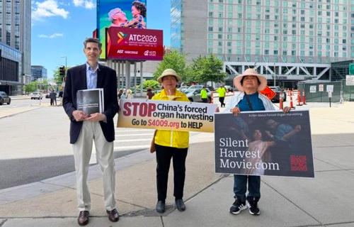 Image for article „American Transplant Congress“ in Boston: Teilnehmer erfahren vom Gesetzentwurf gegen den Organraub in China