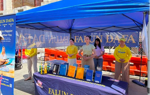 Image for article New Yorker lernen Falun Dafa kennen