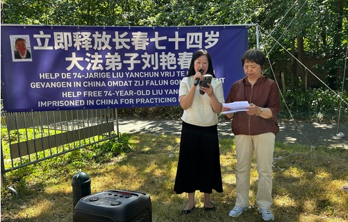 Image for article Den Haag: Proteste der Falun-Dafa-Praktizierenden gegen jüngste Festnahmen in Changchun, China