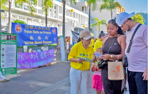 Image for article Unterstützung im französischen Réunion für Falun Dafa