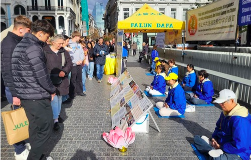 Image for article Brüssel: Belgier verurteilen die Verfolgung von Falun Dafa