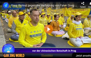 Image for article Minghui-News: Prag – friedlicher Protest von Praktizierenden aus 13 europäischen Ländern gedenkt der Todesopfer der Verfolgung